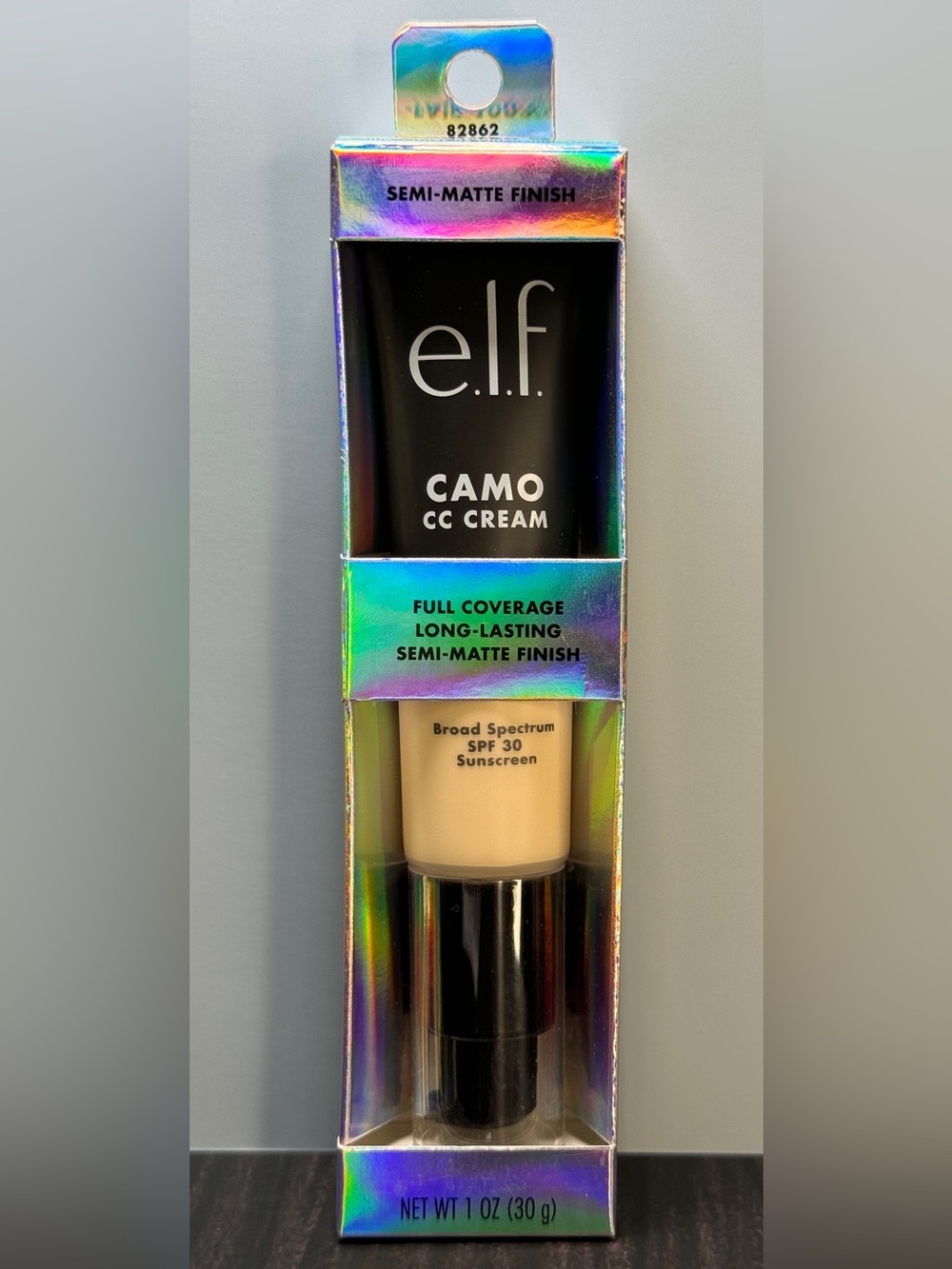 e.l.f. Camo CC Cream Foundation (Fair 100 W - exp: 06/2027) NIB 30 g / 1 oz